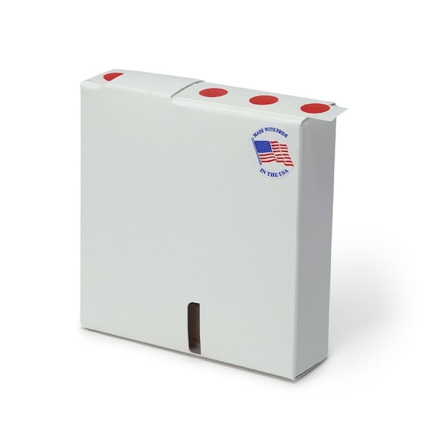 Globe Scientific Label Rolls, Cryo, 13mm Dots, for 1.5-2mL Tubes, Red, 1000PK LCR-13R - main